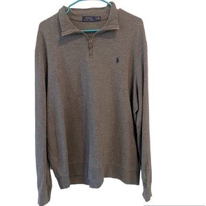 Polo Ralph Lauren vintage pull over, XL, great condition, outdoors, sporty, gray